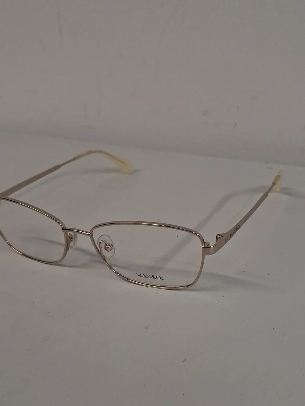 NWOT Womens Rxable Max & Co. MO5056 Gold Eyeglass Frames